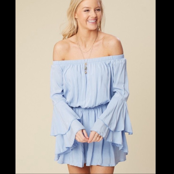 Altar'd State Other - 🖤Alter’d State Off-Shoulder Romper🖤